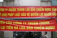 CTCP Đầu tư bất động sản Thuận Thành: Huy động vốn để… chiếm dụng