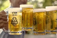 Masan vừa tung dòng bia Sư tử trắng cao cấp ra thị trường trong tháng 4