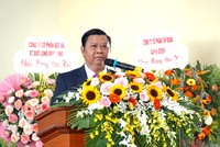 Ông Bùi Pháp - Chủ tịch Hội đồng quản trị DLG chủ trì, điều hành Đại hội