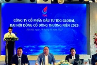 ĐHĐCĐ TDG Global (TDG): Lên kế hoạch năm 2025 doanh thu 2.000 tỷ đồng, chào bán tối đa 30,67 triệu cổ phiếu
