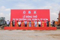 Kim Oanh Group động thổ dự án khu dân cư Trường Lưu, quận 9
