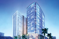 Căn hộ hạng sang đầu tiên có giếng trời thông tầng và sân vườn