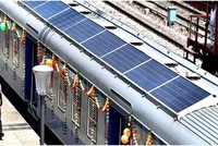 Tàu hỏa chạy bằng năng lượng mặt trời đầu tiên trên thế giới