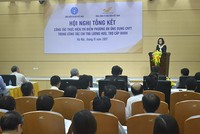 Toàn cảnh buổi tổng kết về ứng dụng công nghệ thông tin trong công tác chi trả lương hưu