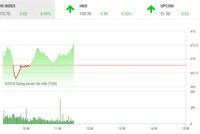 Phiên sáng 20/8: FLC hút tiền, VN-Index duy trì sắc xanh