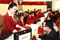 HSC: Giá trị hợp lý của cổ phiếu HDB là 38.500 đồng/CP