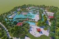 Toàn cảnh dự án SunBay Cam Ranh Resort & Spa. Có tổng vốn đầu tư khoảng 1400 tỉ đồng, dự án dự kiến chính thức hoạt động từ cuối năm 2019.