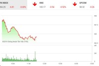 Phiên sáng 5/8: Sắc đỏ bao trùm, VN-Index mất mốc 985 điểm