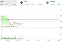 Phiên sáng 2/12: Sắc đỏ lấn át, VN-Index mất mốc 970 điểm