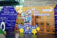 Cảng Hàng không quốc tế Vân Đồn mừng sinh nhật 1 tuổi