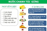 Thức uống tăng cường miễn dịch để phòng bệnh khi thời tiết thất thường