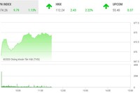 Giao dịch chứng khoán sáng 1/6: Sóng lớn, VN-Index vượt ngưỡng 870 điểm