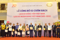 Lễ ra mắt cuốn sách Lịch sử đồng tiền Việt Nam và Lịch sử Ngân hàng Việt Nam 