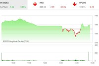 Giao dịch chứng khoán chiều 22/4: VN-Index tăng 9 điểm, nhóm thủy sản bị chốt lời ồ ạt