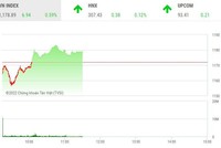 Giao dịch chứng khoán phiên sáng 17/5: Nhóm công ty chứng khoán nâng đỡ thị trường