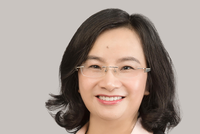 Bà Ngô Thu Hà, Phó tổng giám đốc giữ chức vụ quyền Tổng giám đốc SHB