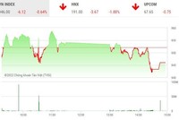 Giao dịch chứng khoán chiều 23/11: Áp lực gia tăng, hàng loạt mã quay đầu giảm sàn