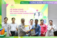 Lễ bàn giao hệ thống thiết bị sau khi hoàn thành bảo dưỡng sửa chữa
