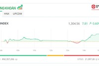 Nhà đầu tư vỡ òa cảm xúc, VN-Index vượt mốc 1.300 điểm 