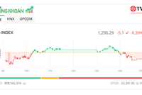 Cổ phiếu VIC nổi sóng, VN-Index vẫn "chia tay" mốc 1.300 điểm 