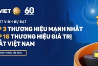 Bảo Việt đạt Top 3 Thương hiệu mạnh nhất Việt Nam và Top 16 Thương hiệu giá trị nhất Việt Nam 