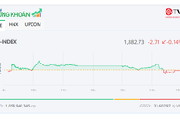 Dòng bank không giữ "phong độ", thị trường điều chỉnh nhẹ