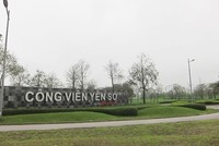 Dự án Công viên Yên Sở không thể triển khai Khu B vì khó khăn trong giải phóng mặt bằng