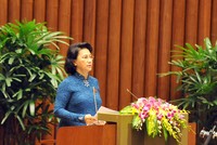 Chủ tịch Quốc hội Khóa 13 Nguyễn Thị Kim Ngân được đề nghị tái cử Chủ tịch Quốc hội khóa 14