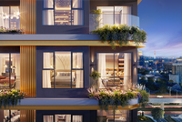 Thiết kế vườn treo là điểm nổi bật của dự án The Infinity