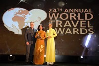 Vietravel nhận giải nhà điều hành tour hàng đầu thế giới tại World Travel Awards 2017