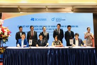 Lễ ký kết hợp tác giữa Tập đoàn Hòa Bình và Tập đoàn IBG (Nhật Bản)