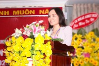 Bà Lê Thị Nguyệt Thu - Chủ tịch Tập đoàn Sao Mai kiên định đưa Sao Mai tăng trưởng mới