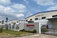 Nhà máy sản xuất lắp ráp xe máy điện của Công ty CP Năng Lượng Sơn Hà (SHE) tại Bắc Ninh.