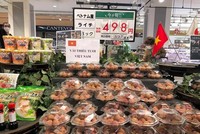 Vải thiều Việt Nam được người tiêu dùng Nhật Bản ưa thích.