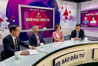 Talkshow Chọn Danh Mục phần 2 với chủ đề Khôi phục niềm tin. Ảnh Chí Cường