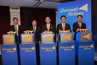 Ngày 16/12 vừa qua, Vietravel Airlines đã khai trương đường bay thương mại thường lệ quốc tế đầu tiên, chặng Hà Nội - Bangkok.
