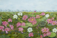 Triển lãm "Nghệ thuật Sen Việt 2023- Vẻ đẹp thuần khiết" mở cửa tự do từ 9h00 - 21h00 ngày 26/3 đến hết ngày 31/3/2023