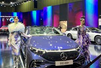 Mercedes-Benz Việt Nam đã chính thức ra mắt xe điện EQS tại triển lãm Vietnam Motor Show 2022