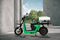 Xe ôm điện quốc dân Selex Camel 2 với giải pháp có thùng đông lạnh tối ưu cho giao vận.