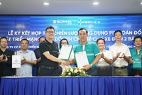 Sơn Hà bắt tay với Selex Motors mang lại giải pháp đổi pin tiện ích cho người dùng xe máy điện.