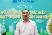 Ông Nguyễn Văn Phụng, nguyên Cục trưởng Cục Thuế doanh nghiệp lớn, Tổng cục Thuế đã có trao đổi với báo chí các vấn đề liên quan đến dự thảo Luật Thuế Tiêu thụ đặc biệt (TTĐB) sửa đổi. Ảnh: Chí Cường