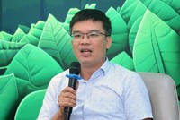 TS Hà Quang Anh Giám đốc Trung tâm Phát thải carbon thấp, Cục Biến đổi khí hậu, Bộ Tài nguyên và Môi trường. Ảnh Dũng Minh.