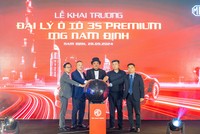 Chính thức khai trương đại lý chính hãng MG Premium lớn nhất tại Nam Định.