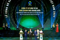 Khang Điền (KDH) lần thứ hai được vinh danh là Thương hiệu Quốc gia