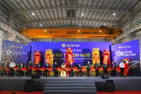 Công ty Cổ phần Tôn Thép Việt Pháp chính thức tổ chức Lễ khánh thành nhà máy thép cán nguội số 2 tại Hải Phòng.