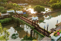 Nơi thiên nhiên giữ lại màu xanh tinh khôi nhất cho miền sông nước.