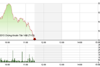Phiên giao dịch sáng 19/8: Cúc sốc lớn