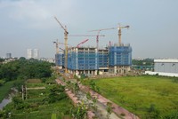 Tiến độ xây dựng chung cư “hot” nhất Long Biên hiện nay