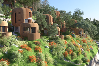 Phối cảnh phân khu biệt thự nhà Tổ chim - Sakana Hòa Bình – BW Premier Collection