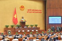 Thông qua Nghị quyết miễn nhiệm 3 Phó Chủ tịch Quốc hội